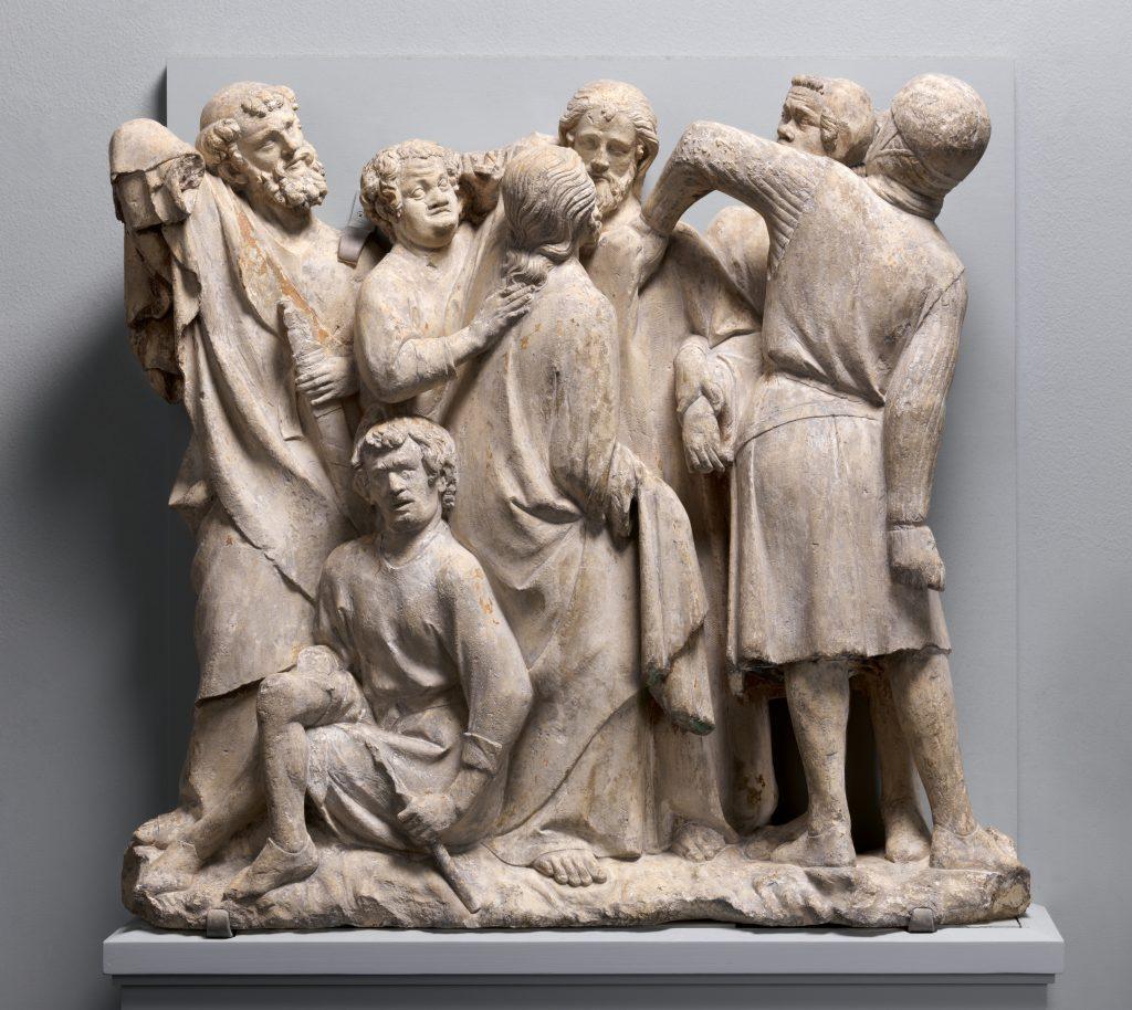 Relief of the Betrayal and Arrest of Jesus, 1264–88, The Metropolitan Museum of Art Open Access